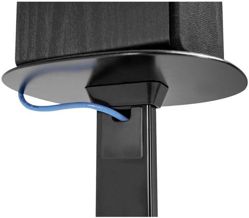 Universele Speaker Vloerstandaard - Zwart - In Hoogte Verstelbaar - 2 Stuks