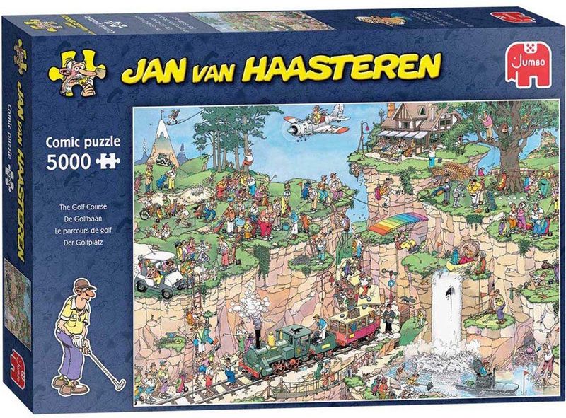 Jan van Haasteren - De Golfbaan - Legpuzzel - 5000 stukjes