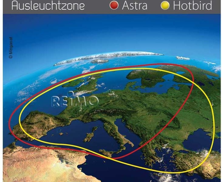 Megasat Caravanman Kompakt Twin Sat-Antenne