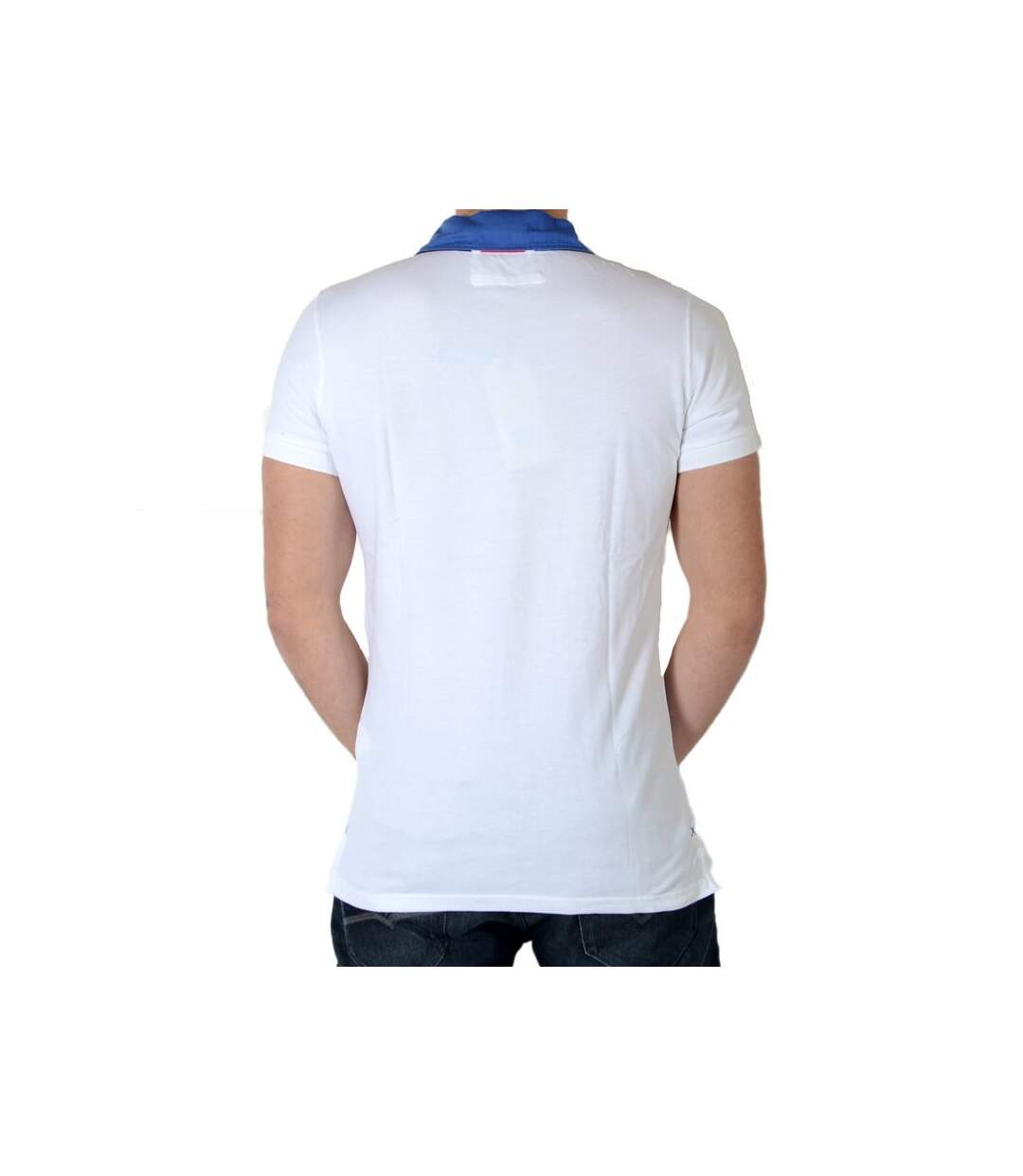 Polo Pepe Jeans Esteban PM540411 Blanc 800