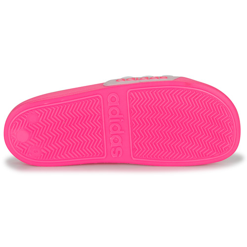 Adidas Sportswear - ADILETTE SHOWER K - Rose / Blanc
