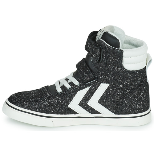 hummel - SLIMMER STADIL GLITTER JR - Argenté