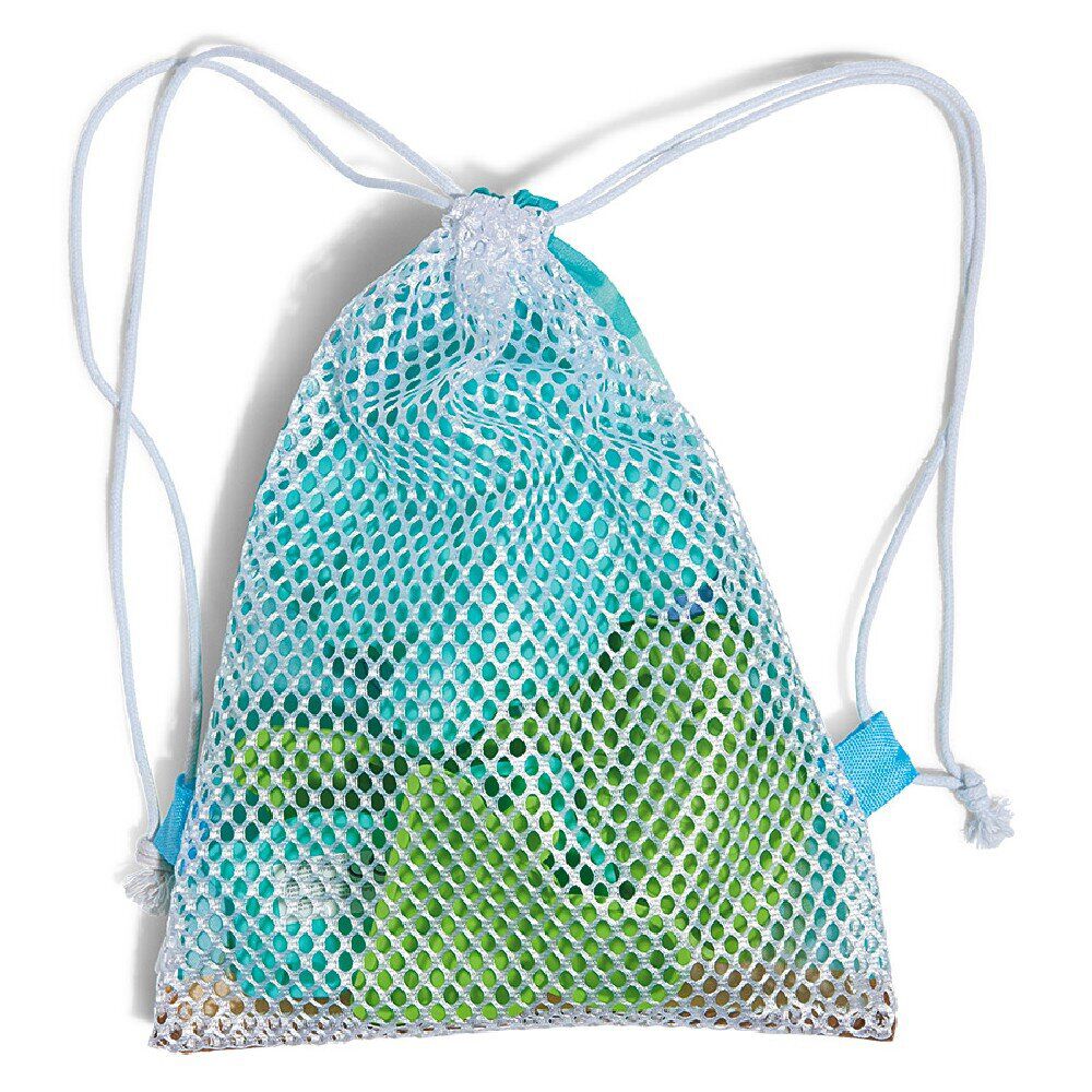 8 moules de plage + sac de rangement requin