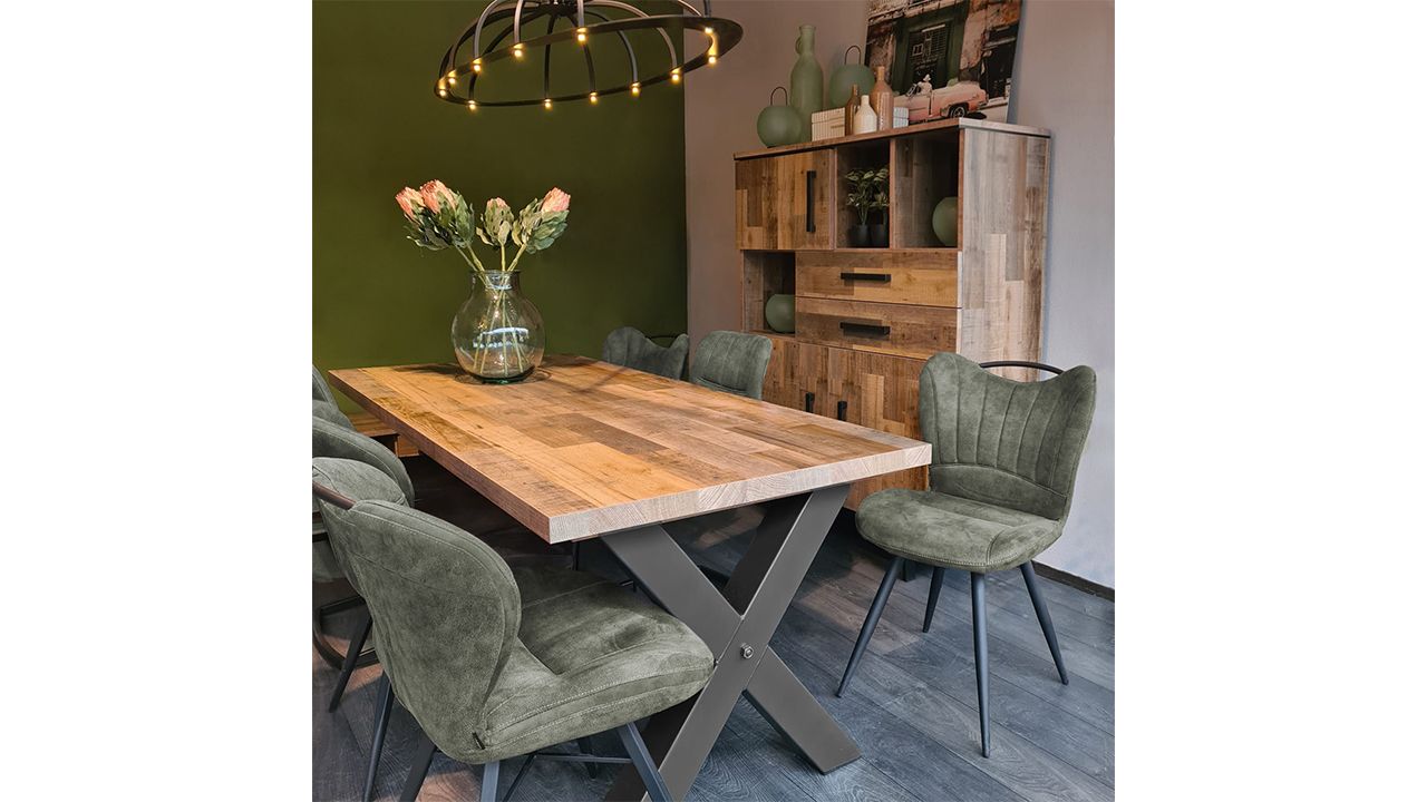 Eetstoel moss Daphna B55 x D63 x H86 cm