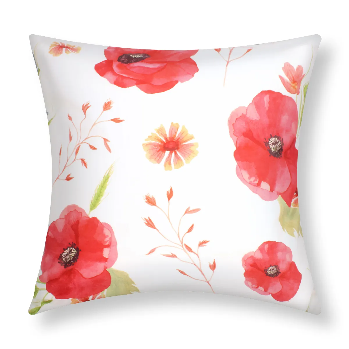 AVIZAR - Lot de 2 - Motif Coquelicot