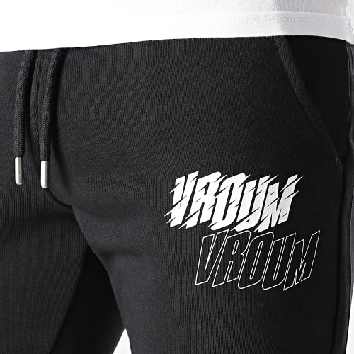 Short Jogging Vroum Noir Blanc