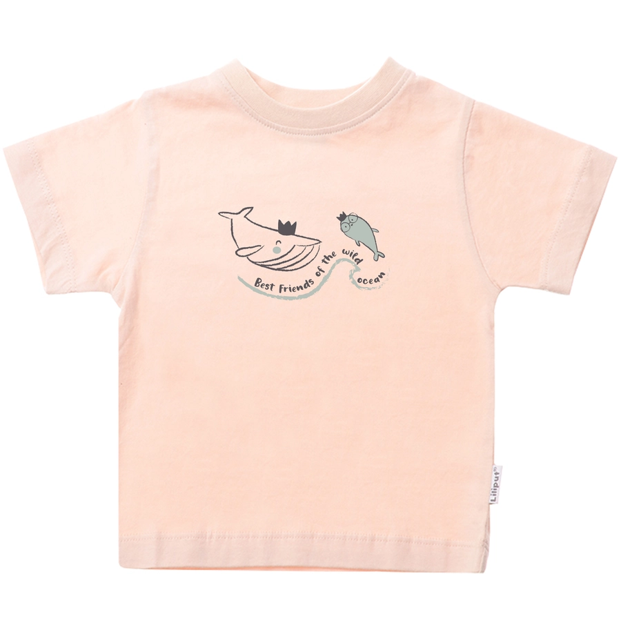 Liliput T-Shirt 2er-Pack oliv-rosa