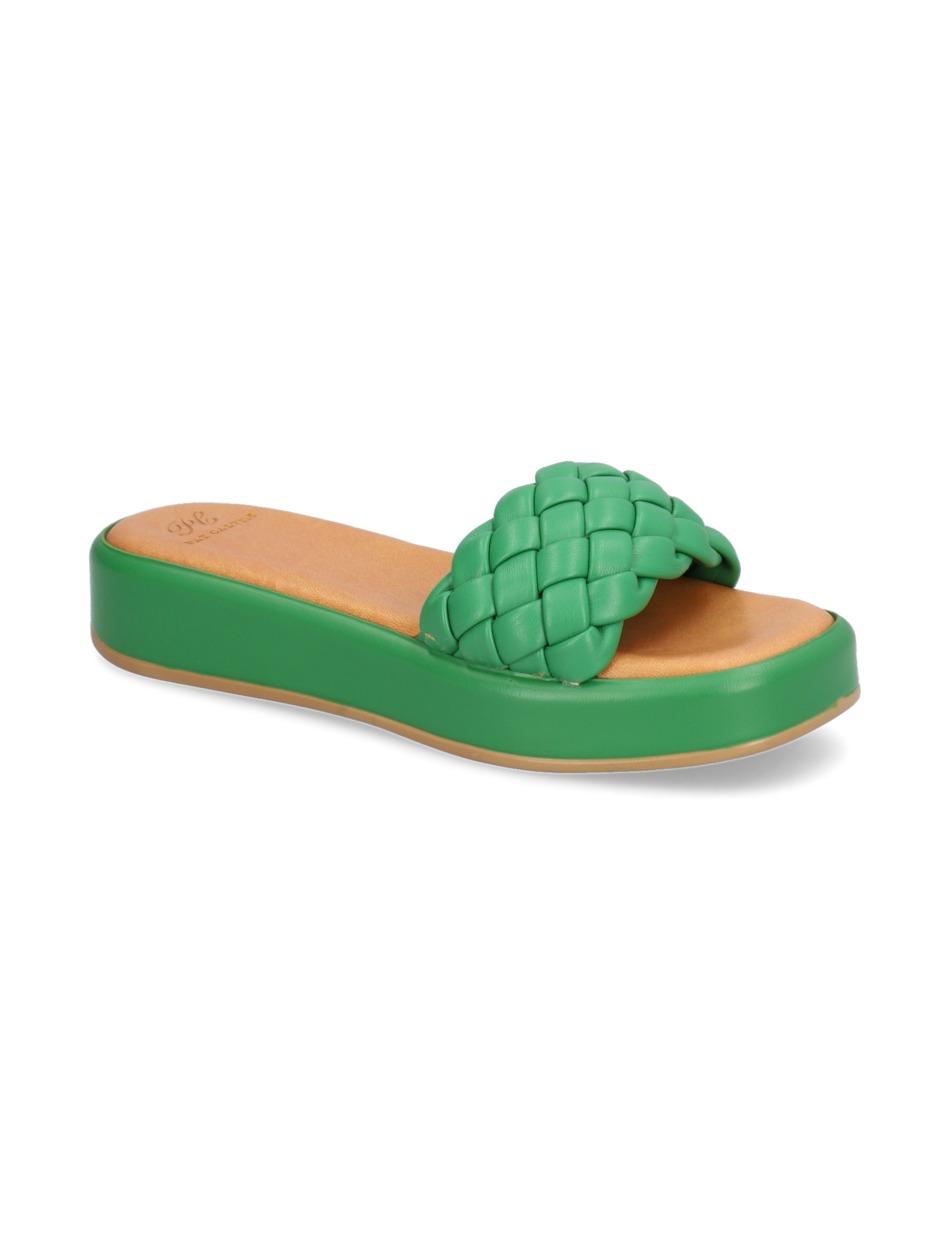 Glattleder Pantoffel