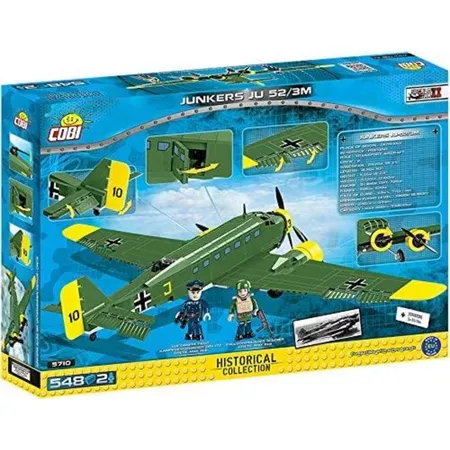 Cobi 5710 Historical Collection Junkers JU 52 / 3 M grün