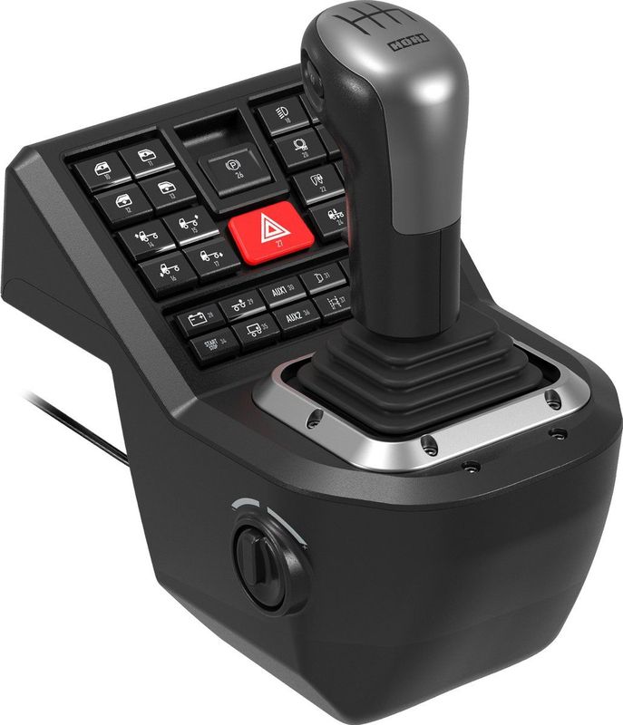 HORI - Force Feedback Truck Control System - Simulatorset - Zwart - Stuur met Force Feedback