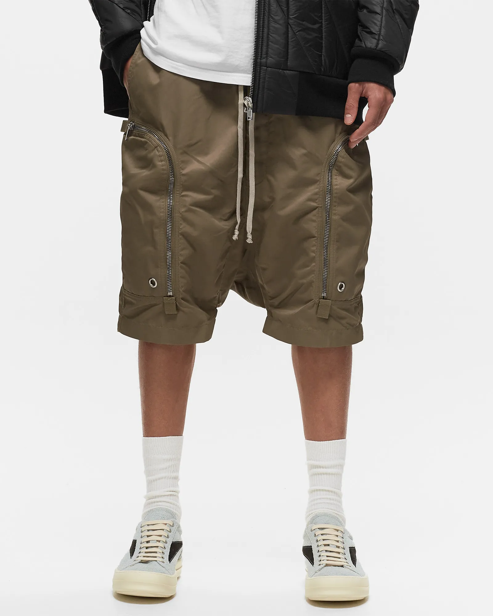 Rick Owens DRKSHDW WOVEN SHORTS - BAUHAUS SHORTS