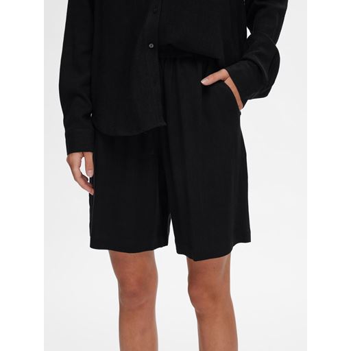 Selected Femme Viva Shorts, Black, 36