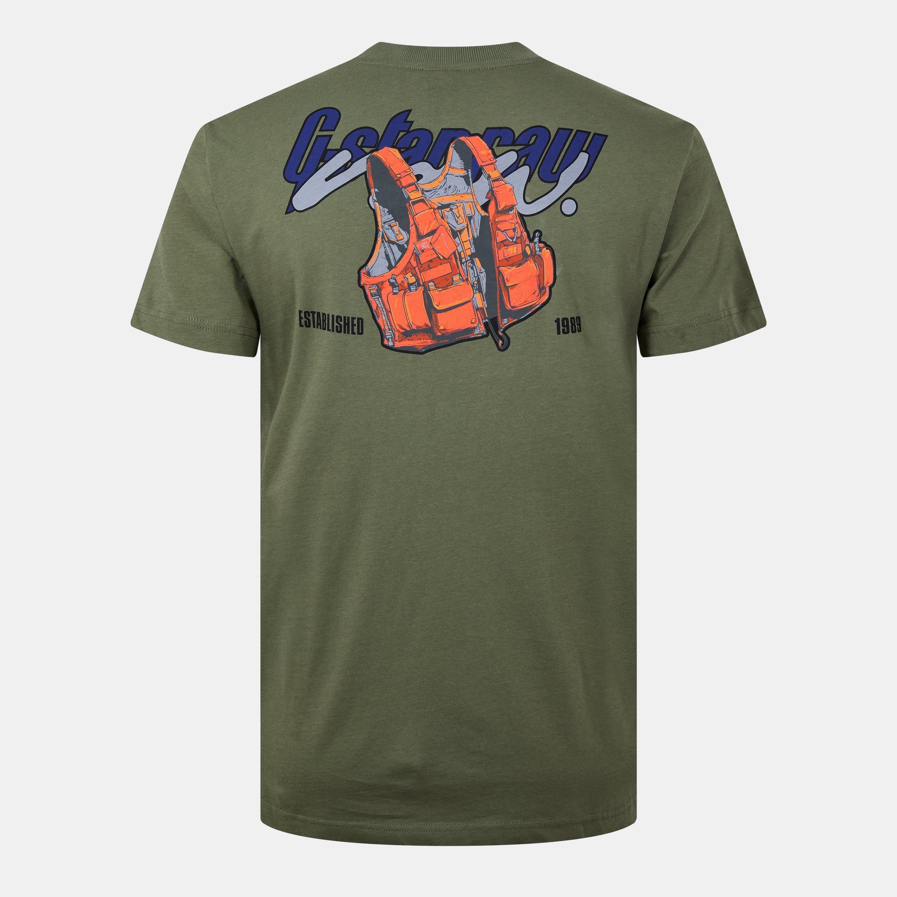 G Star Vest Back Graphic T Shirt
