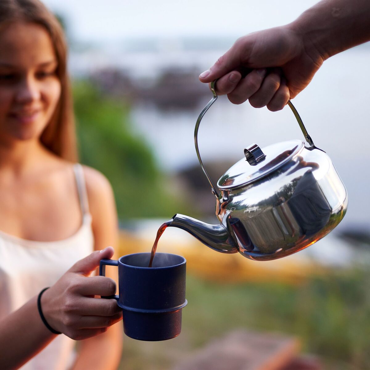 Kaffekanne til bål 1,5 liter
