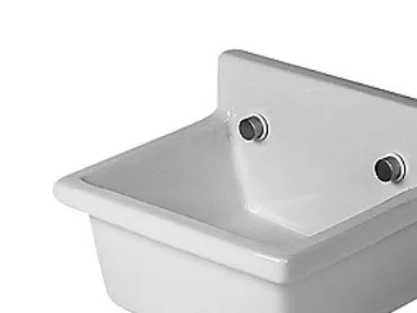 Duravit 0313480000, Vægmonteret håndvask, Keramisk, Hvid, 480 mm