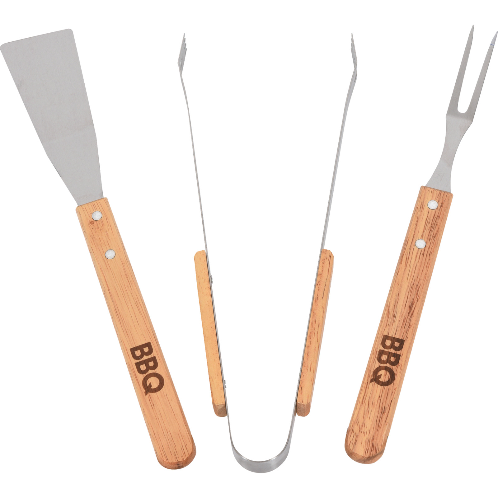 BBQ-Grillbesteck, 3-teilig