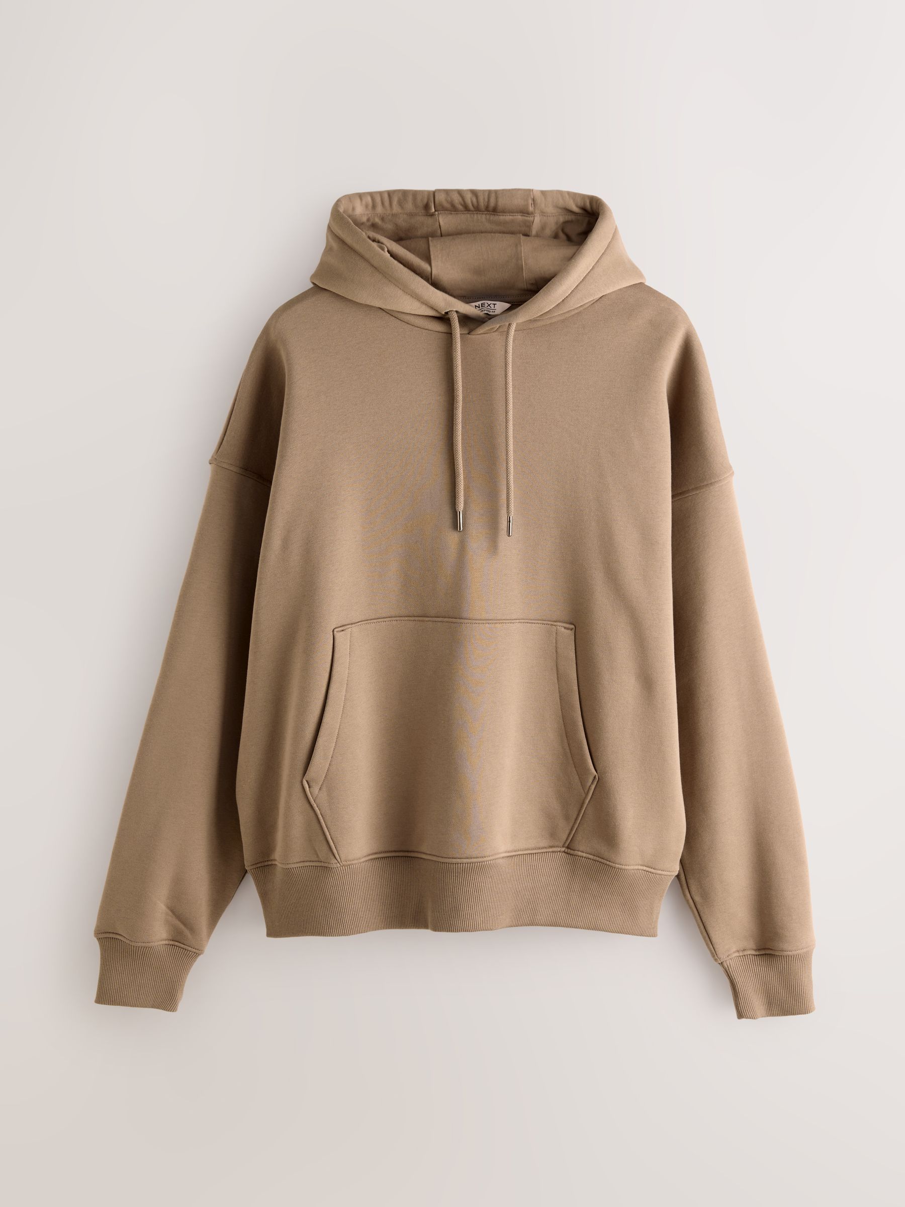 Neutraal - Groot - Zwaargewicht Cotton Rich Jersey Hoodie