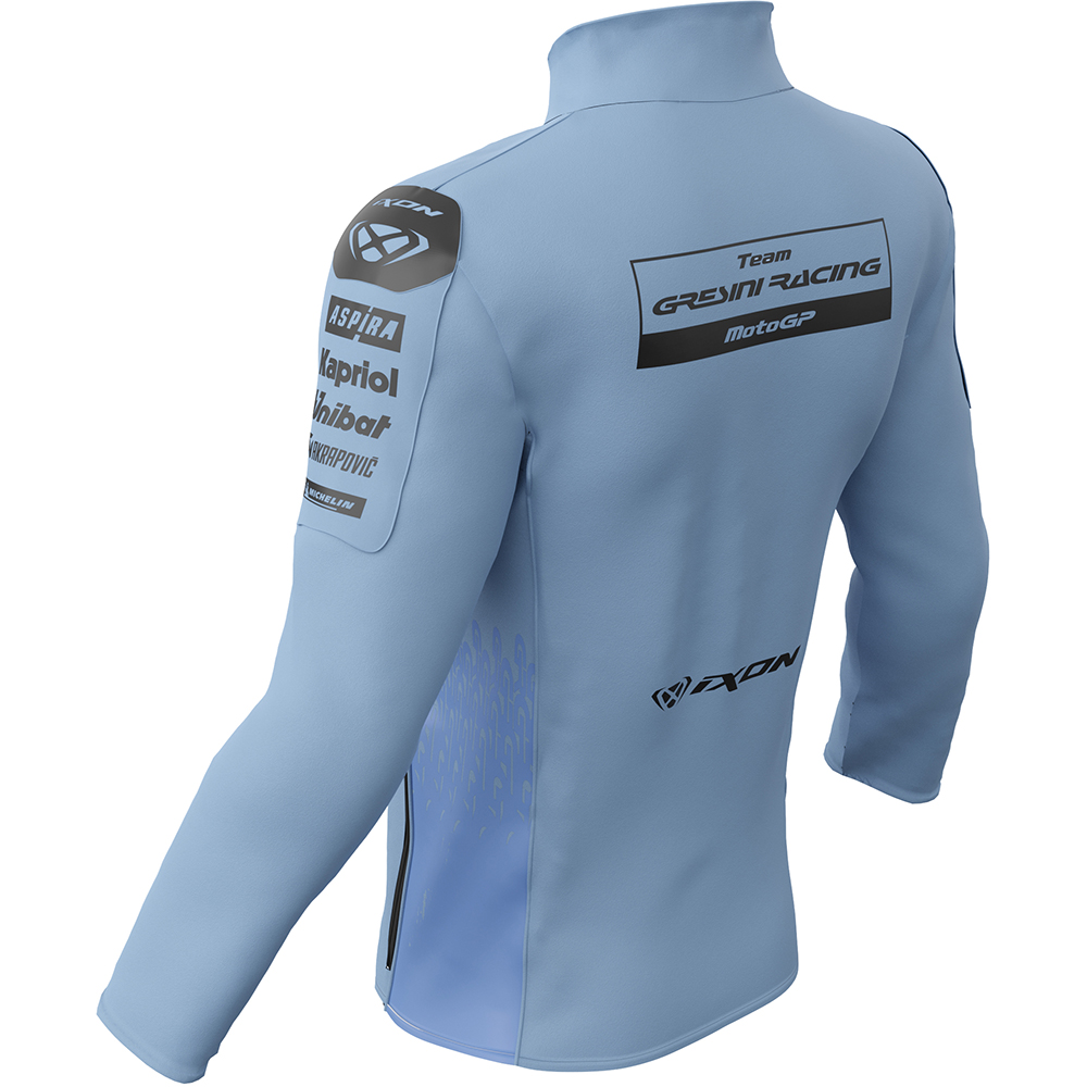 Ixon - Sweat zippé Gresini Racing 22 Bleu