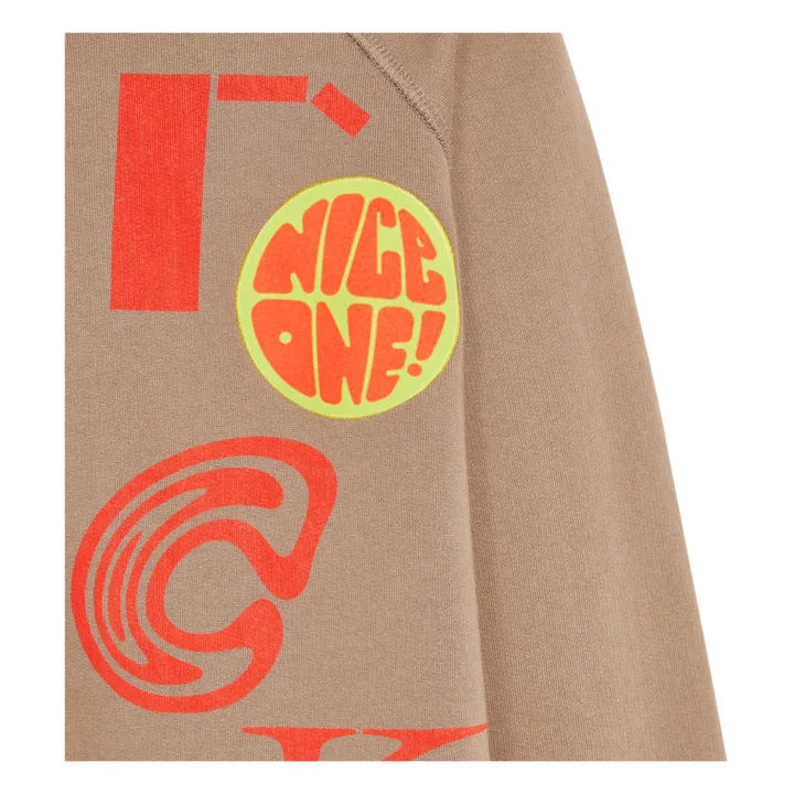 Bellerose Hoodie Graphique Conij | Beige