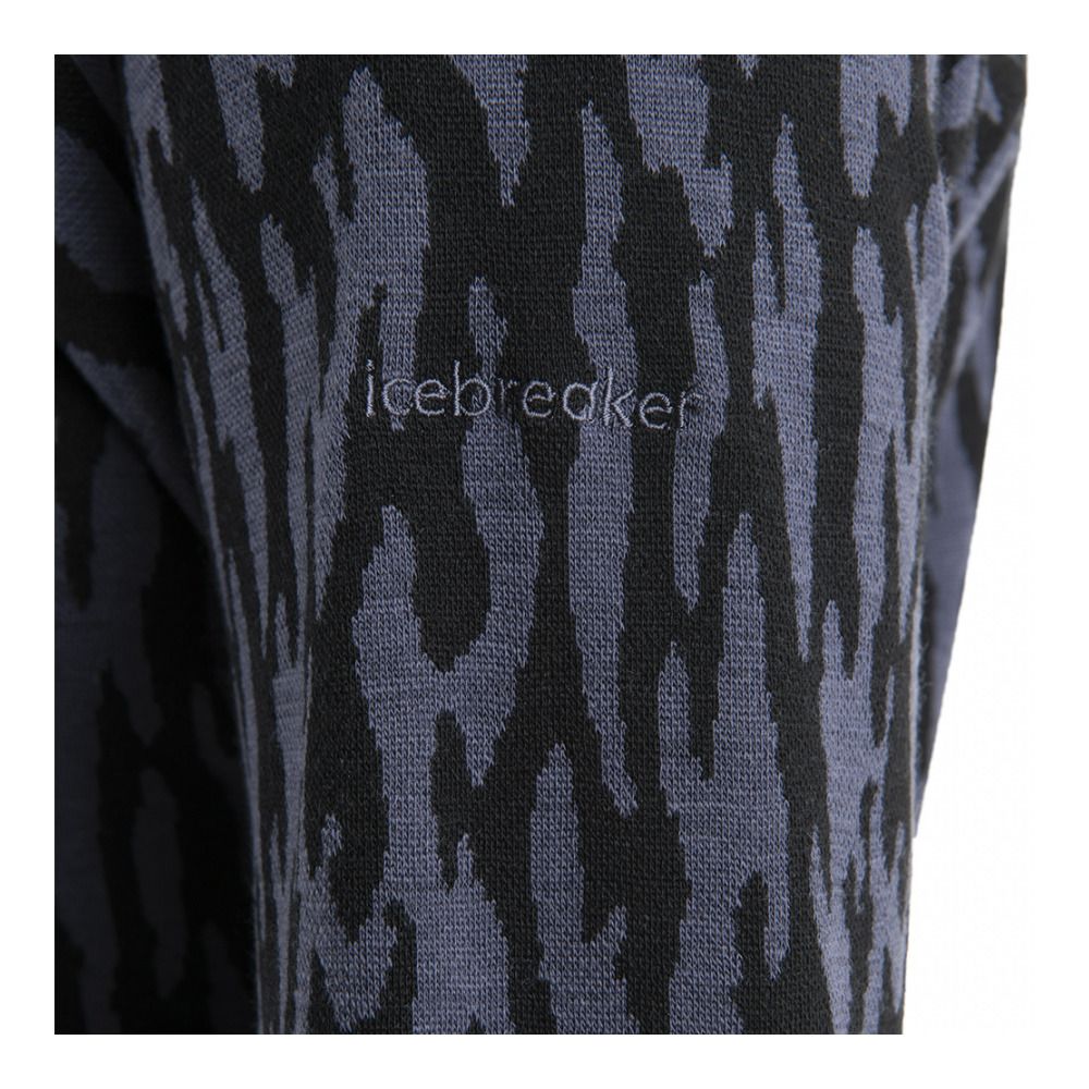 Icebreaker 260 VERTEX GLACIAL FLOW - Sous-couche Femme graphite/black/j