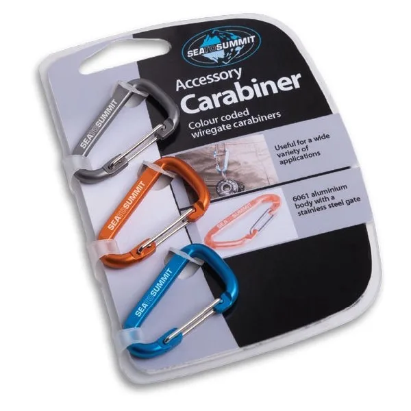 Sea To Summit Carabiner 3-Pack Mixed