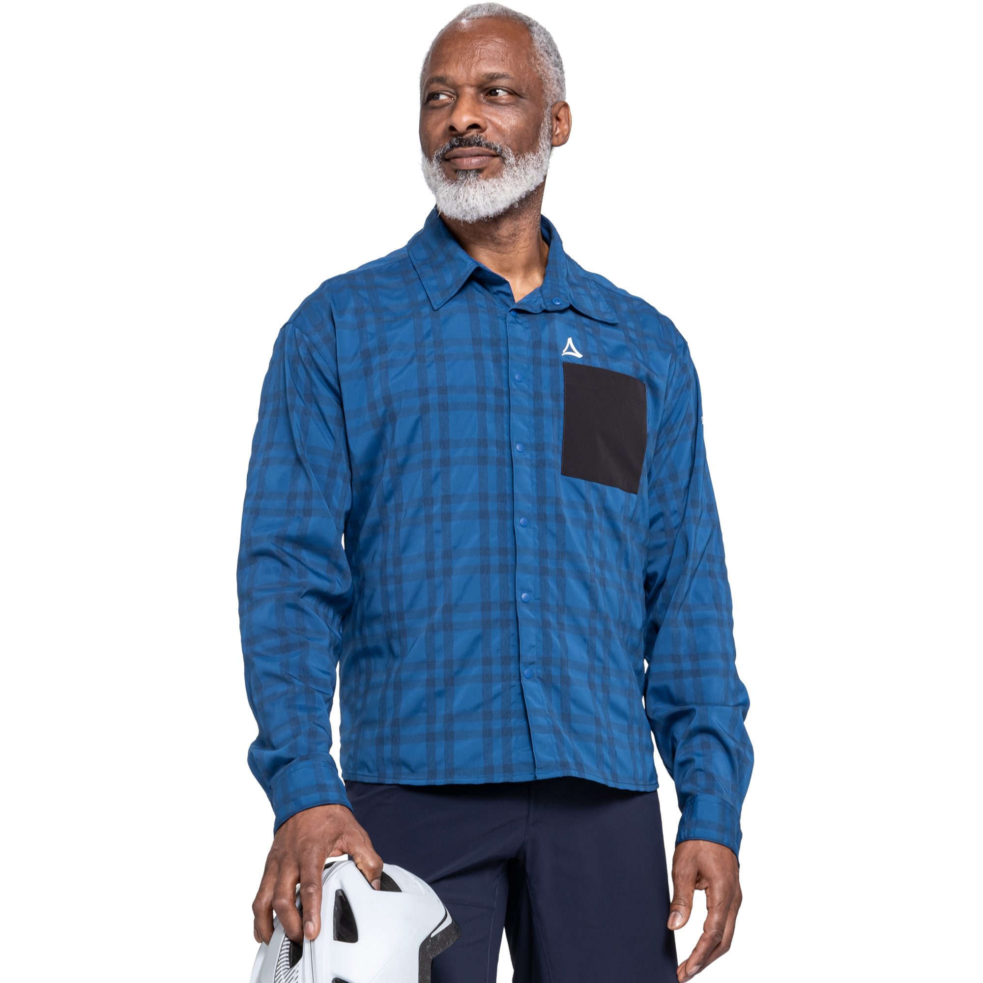 Schöffel Jalpuh Bike Hemd Herren cornflower blue