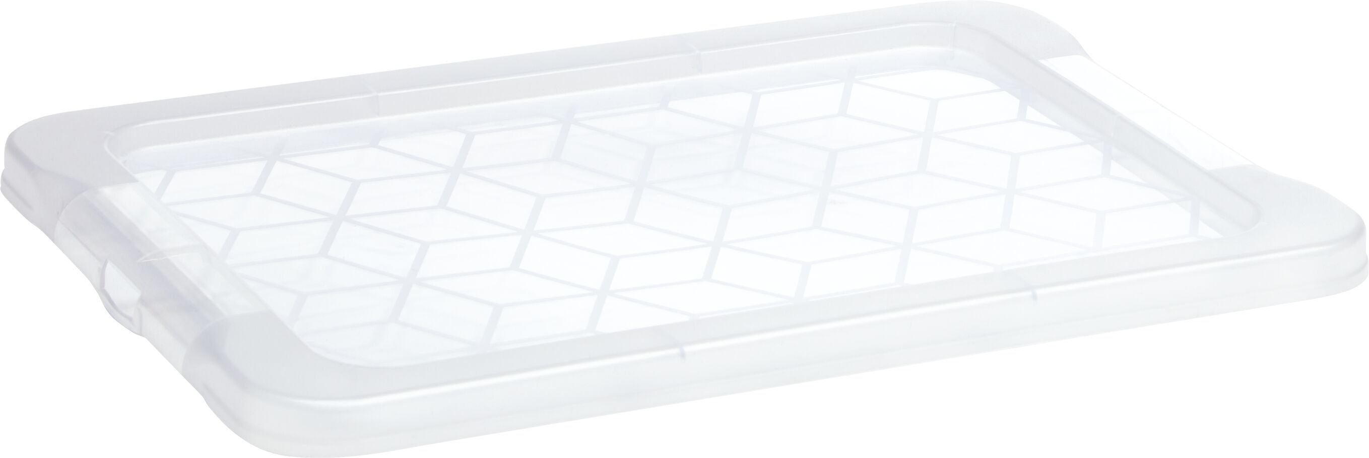 EVO Deckel Aufbewahrungsbox - Transparent / B: 28.3 cm x T: 39.3 cm x H: 1.8 cm