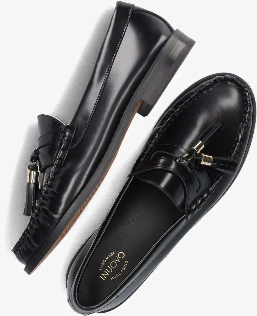 INUOVO zwarte inuovo loafers a79003