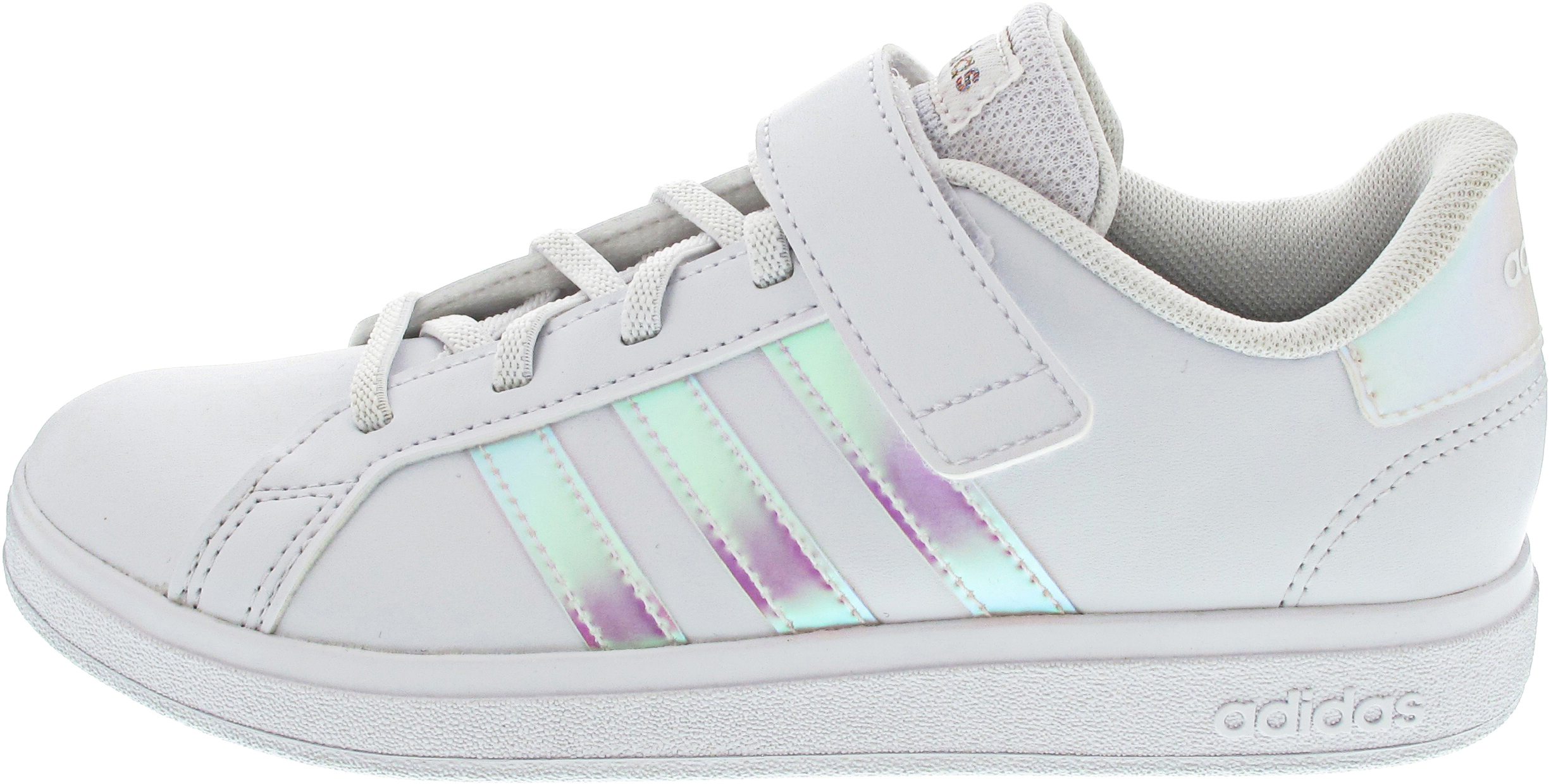 adidas Grand Court 2.0 EL K Sneaker Klett weiss kombi
