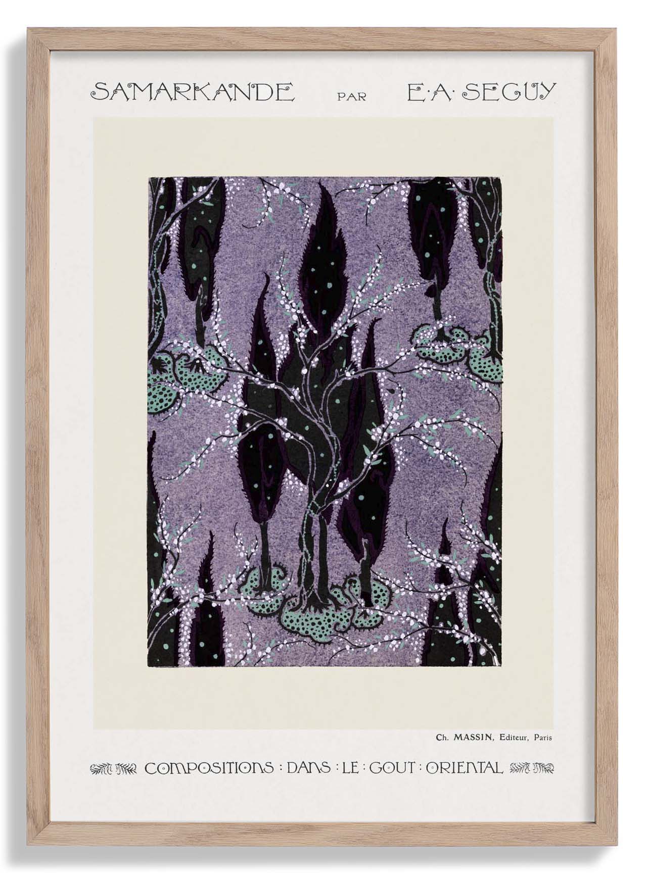 Samarkande Teller 02 von E.A. Séguy