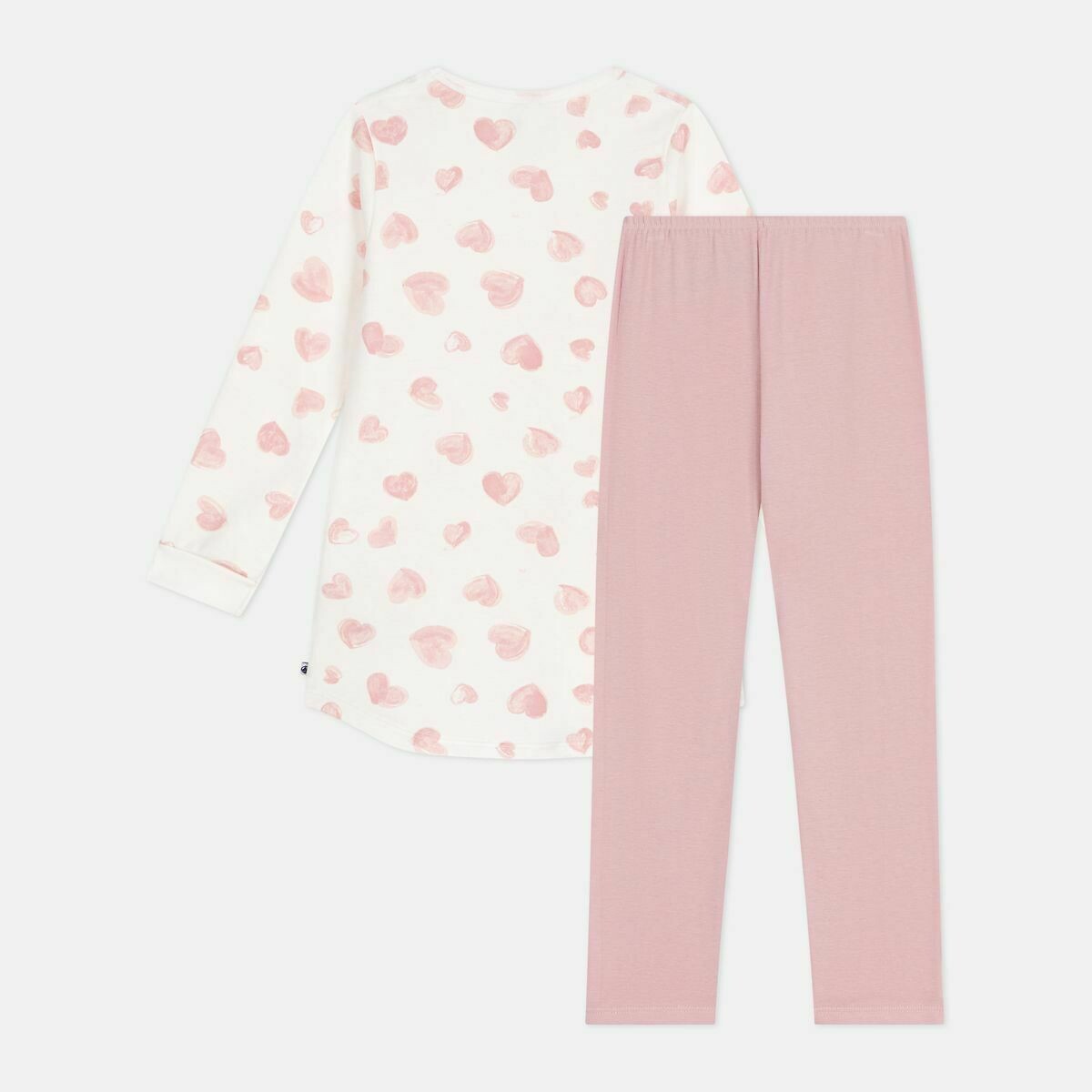 PETIT BATEAU<br>Camisola infantil em fleece estampado e leggings