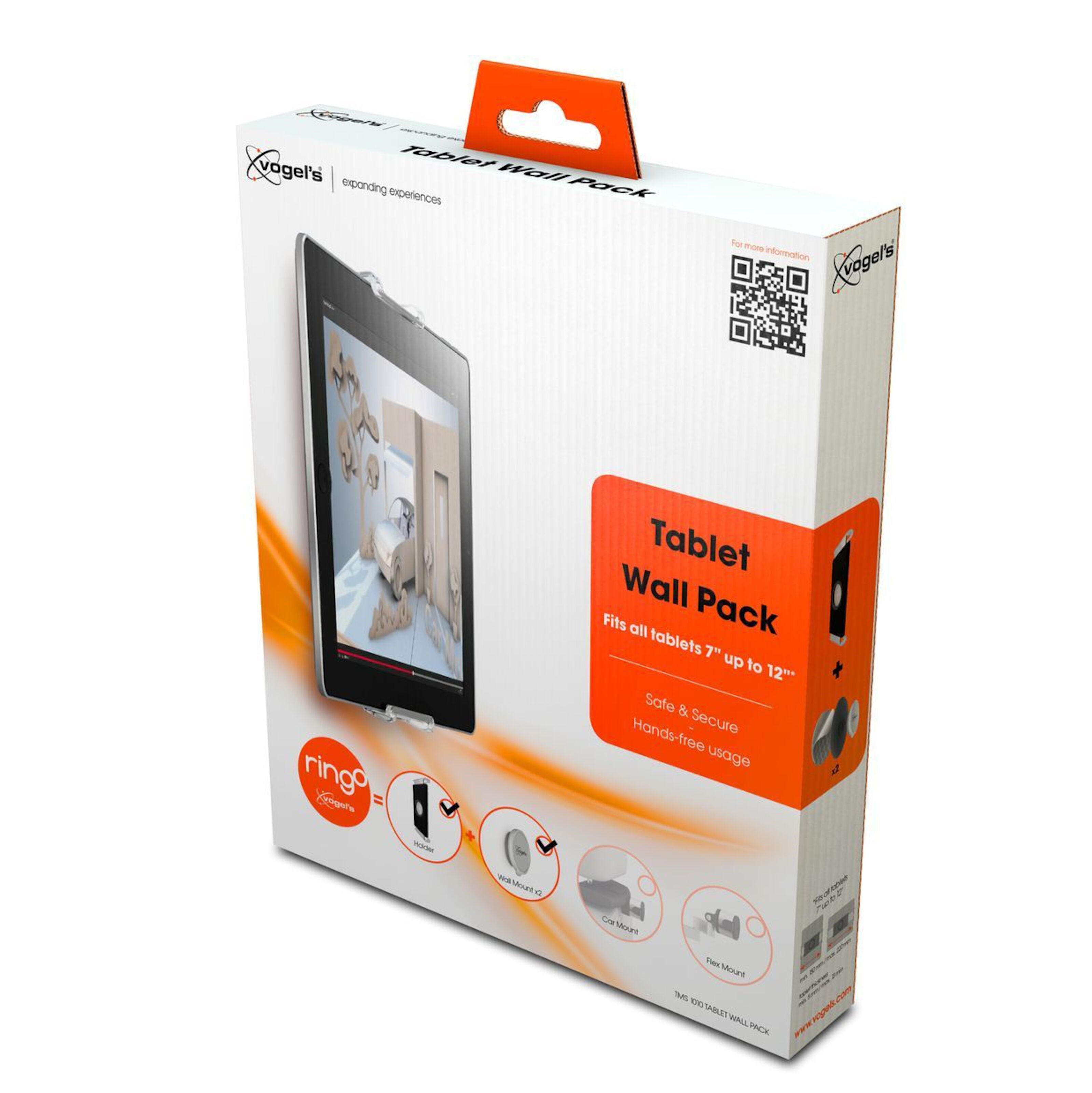 Vogels Tablet Wall Veggfeste for nettbrett 7-13