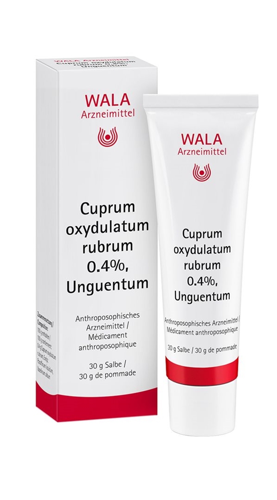 WALA Cuprum oxydulatum rubrum Salbe 0.4 % Tb 30 g