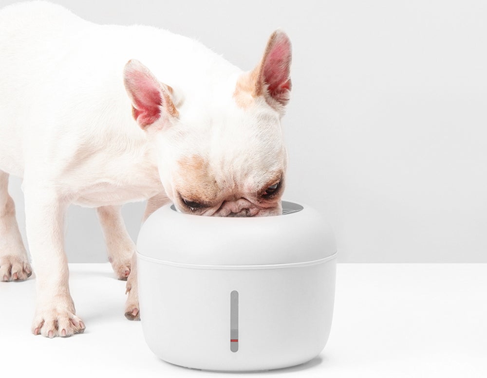PETLUX drinkfontein wit D 20 H 19 cm