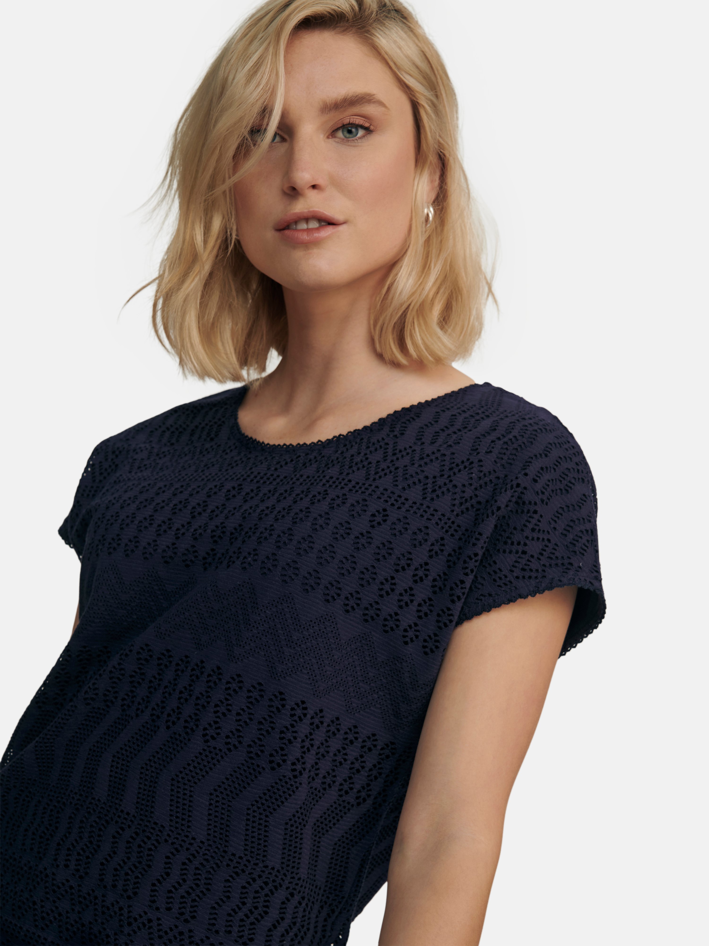 Rundhals-Shirt