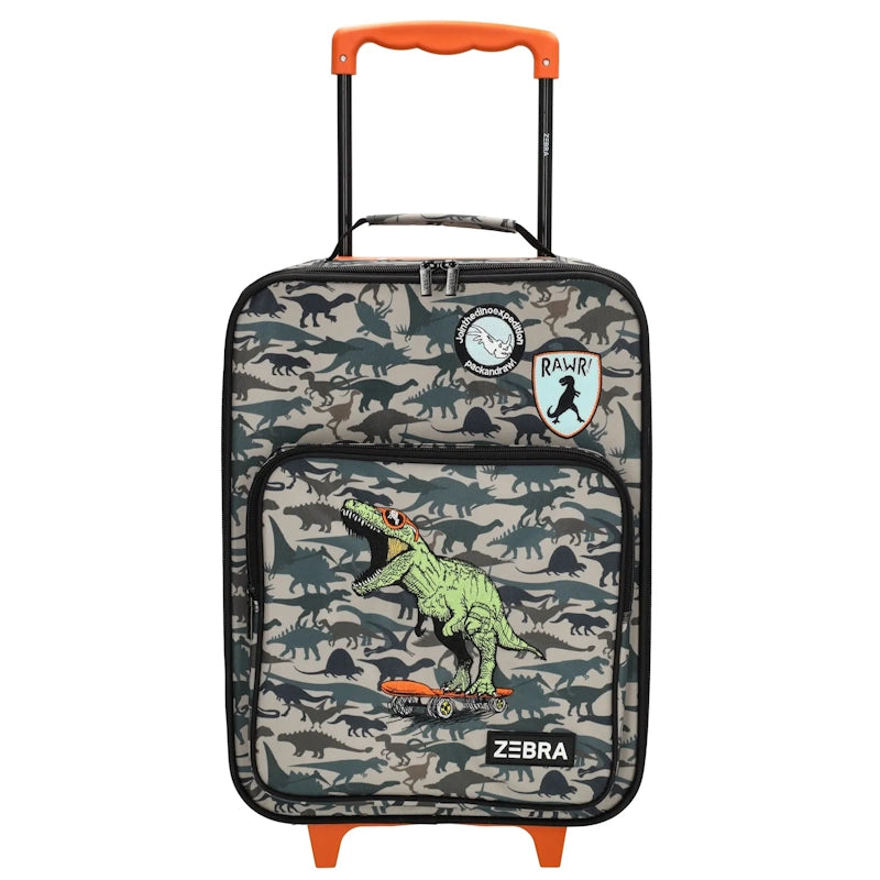 Zebra Trend Avonturier Kinderkoffer Dino