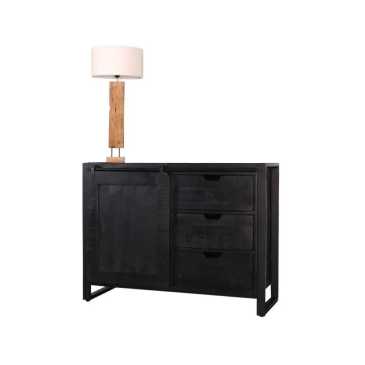 Dressoir Goa 120 cm - Zwart