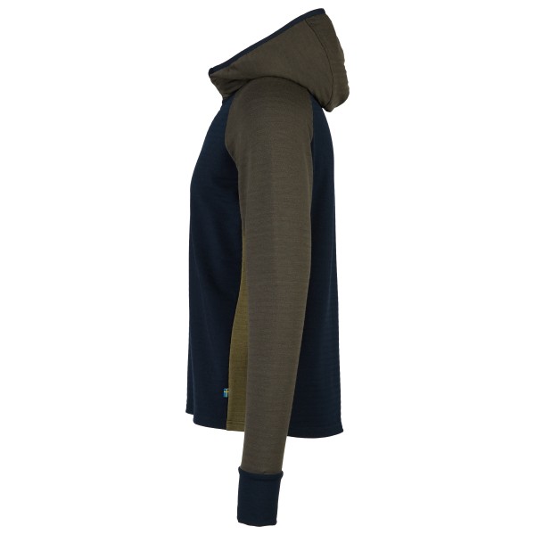 Stoic - MerinoFleece260 FlenSt. Half Zip with Hood - Sweat à capuche en mérinos