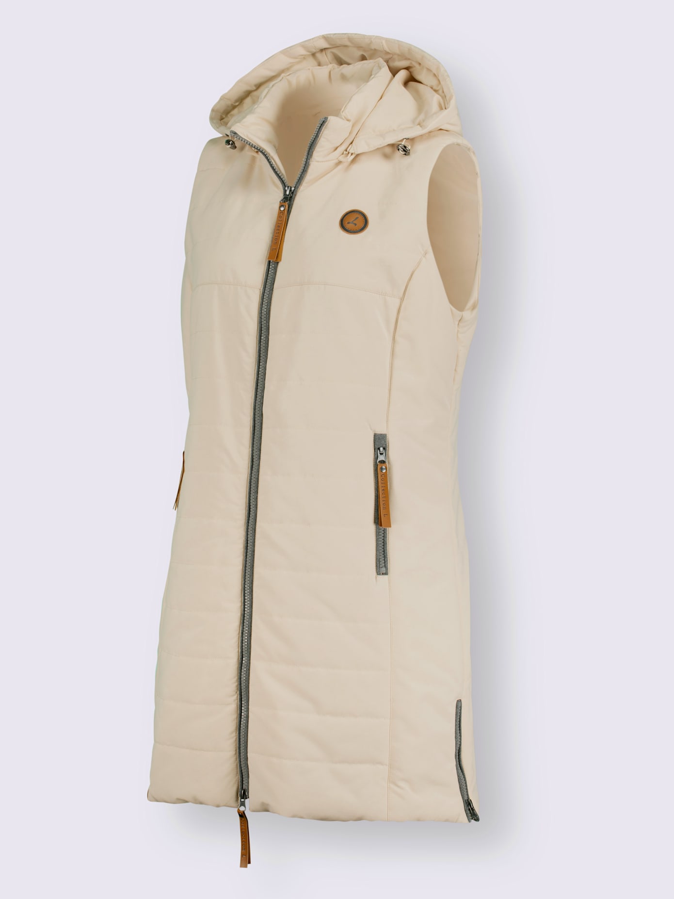 Gilet long qualité matelassée