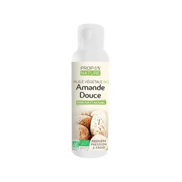 Óleo Vegetal de Amêndoas Doces Orgânico Propos' Nature Aroma-Phytotherapy 100ml