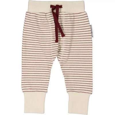 Geggamoja Babybukser, Burgundy Stripe