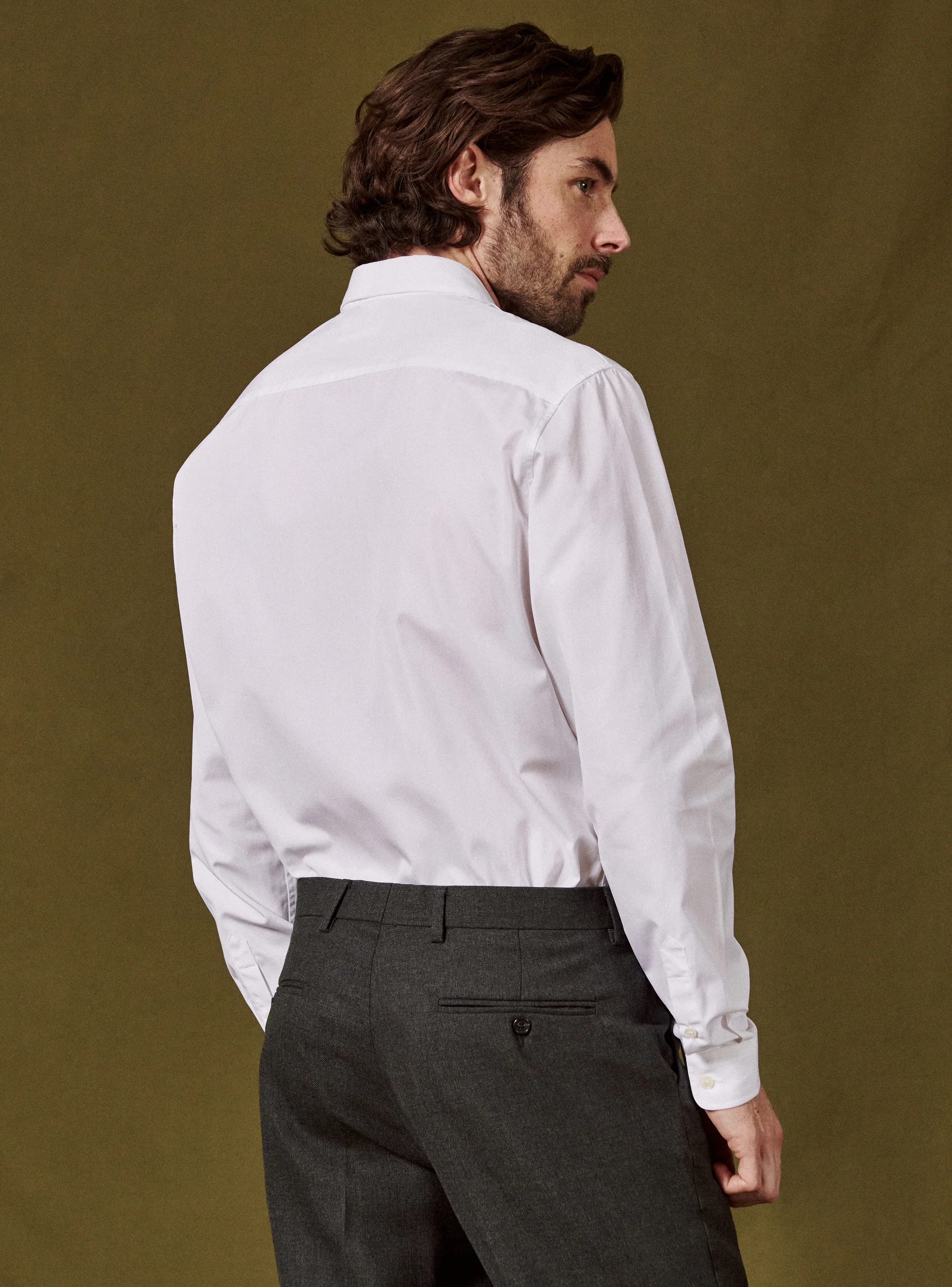 Chemise Jay Blanc Popeline