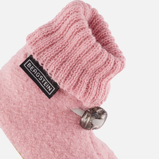 Bergstein cozy baby slofjes roze