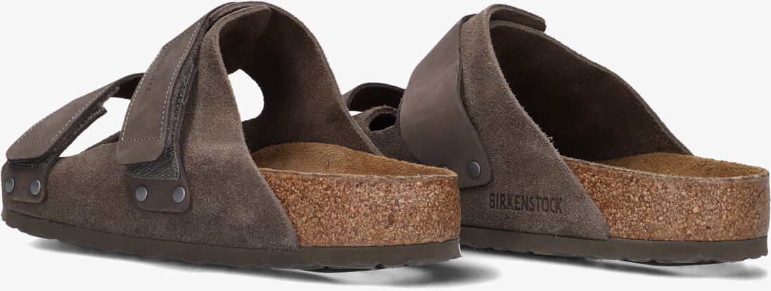 bruine birkenstock slippers uji