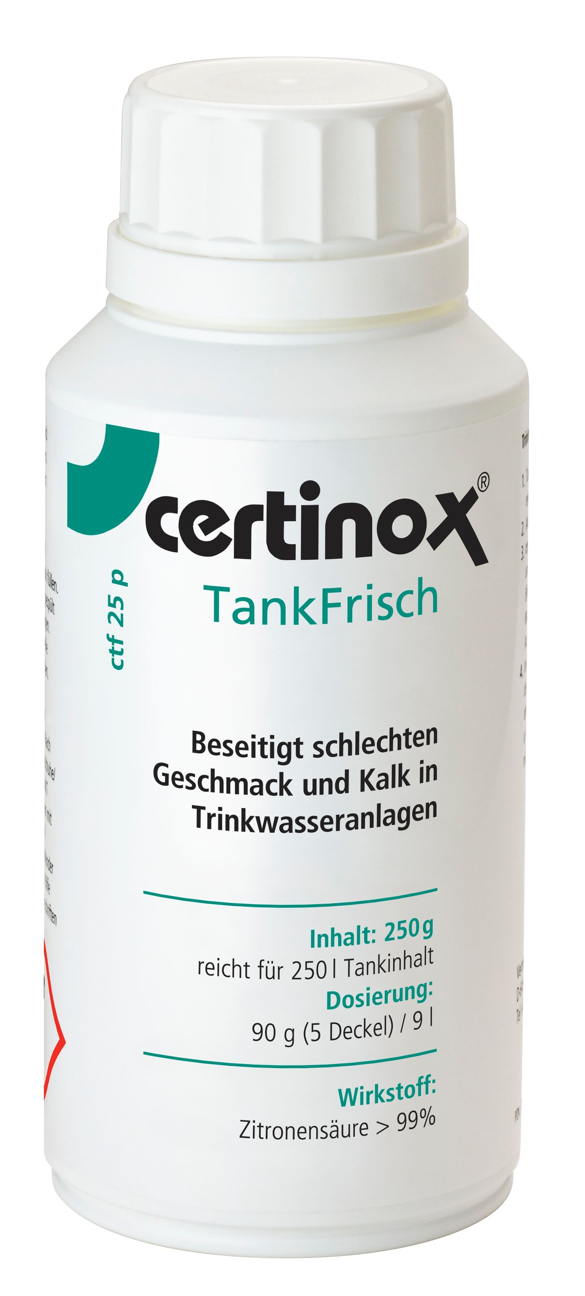 Certinox TankFrisch 25 P