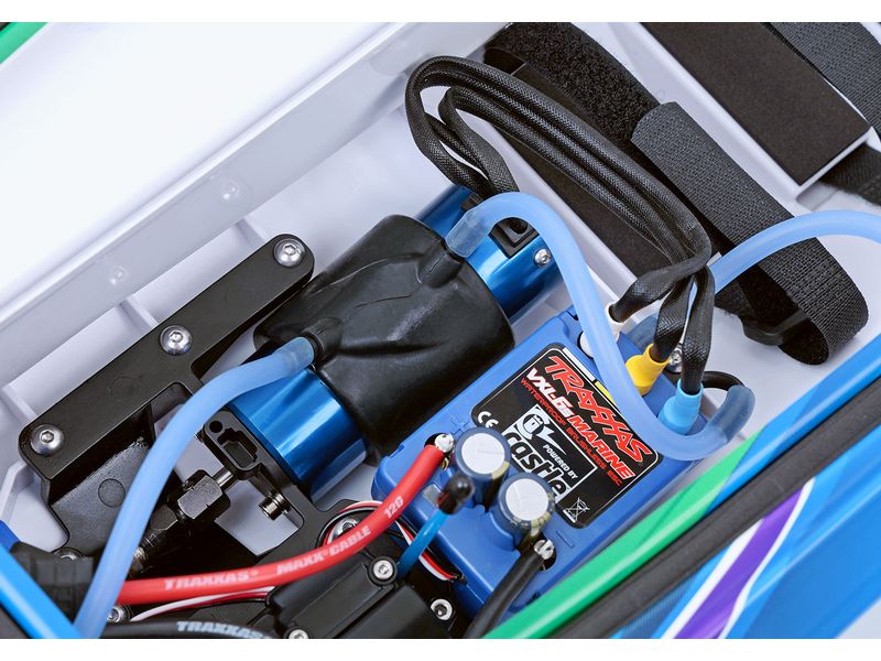 Traxxas Speedboot Spartan SR 1037 mm Rot, ARTR Selbst-aufrichtendes 6S Brushless Rennboot