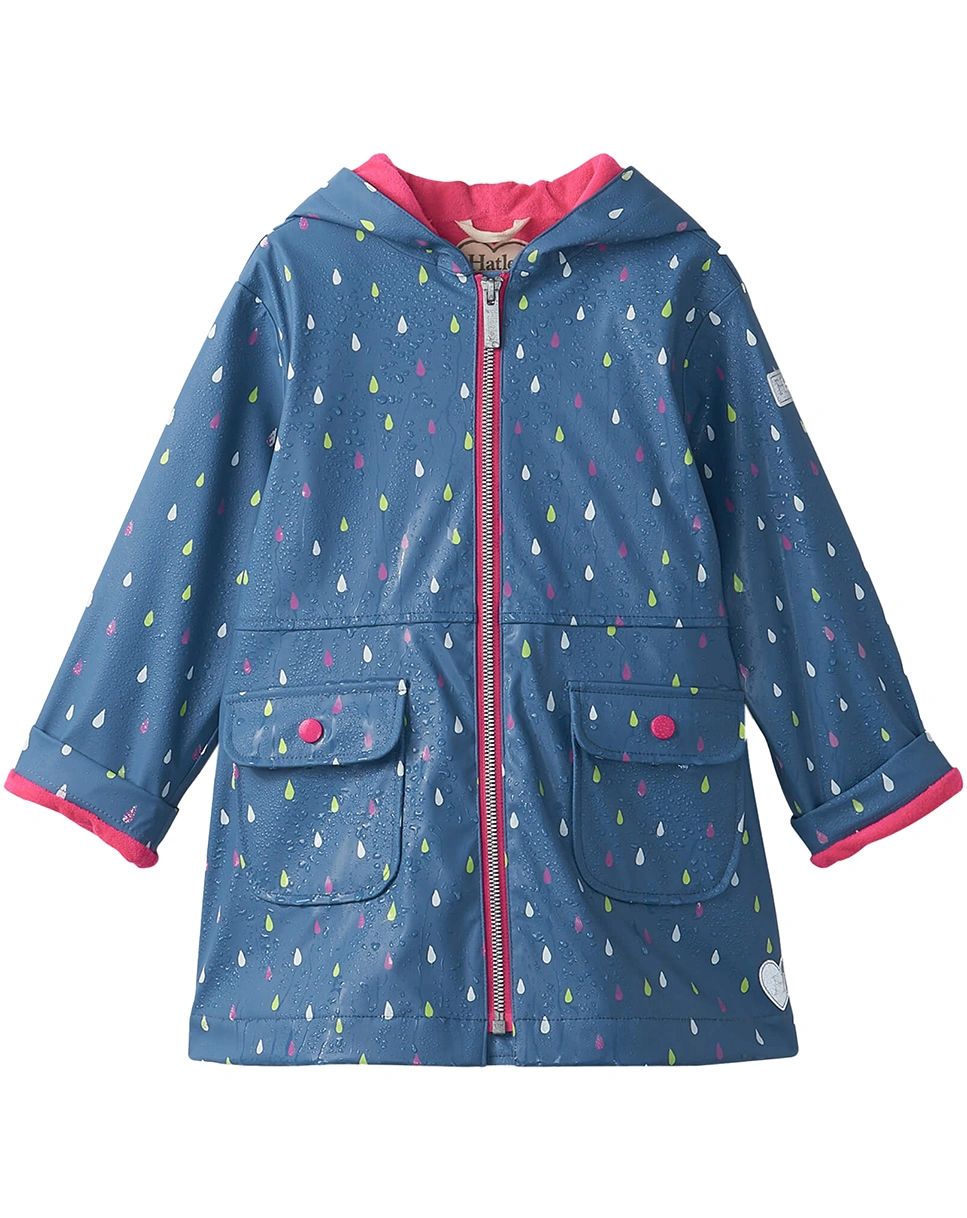 Regenjacke TINY DROPS COLOR CHANGE in blau
