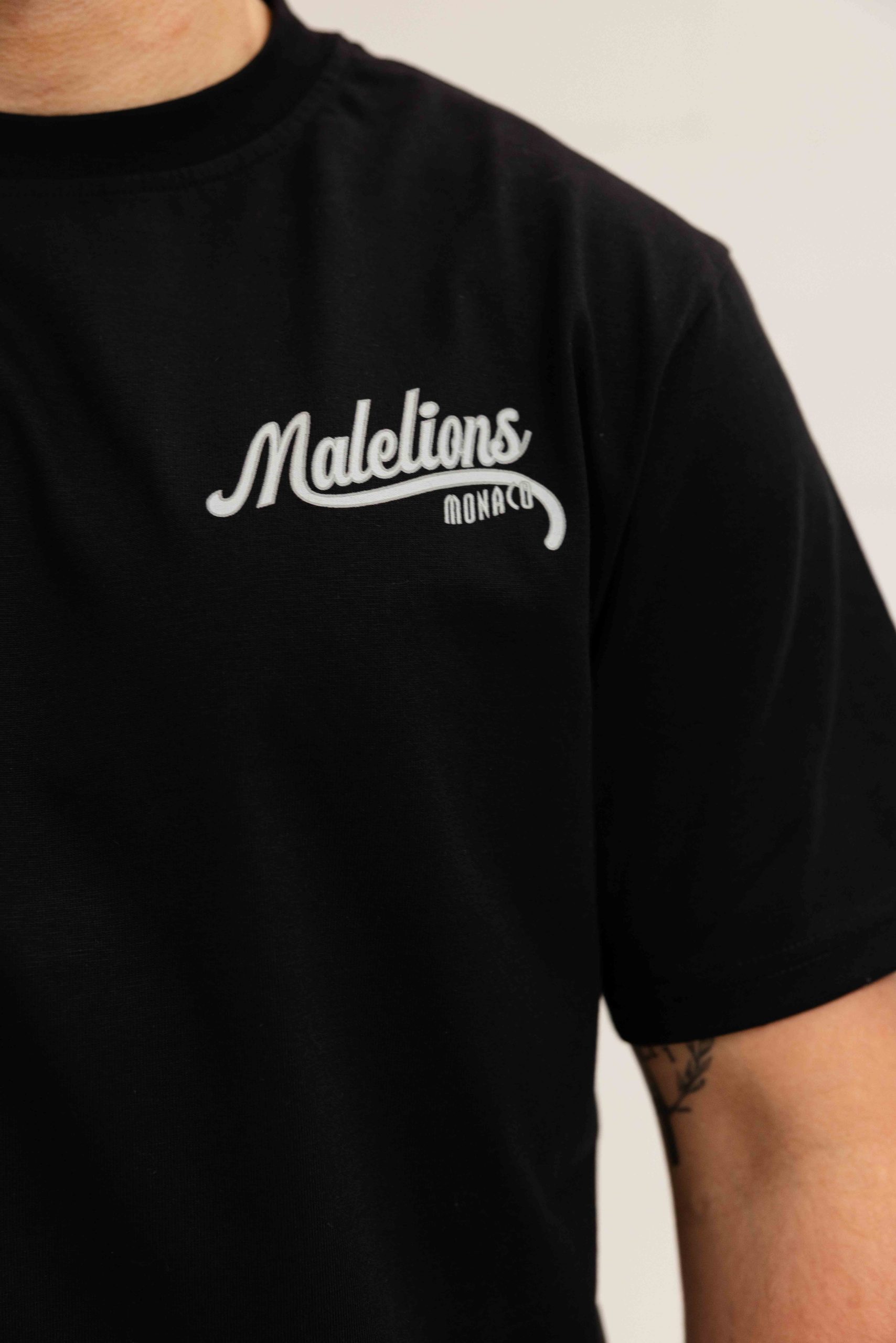 Malelions Casino T-Shirt Heren Zwart