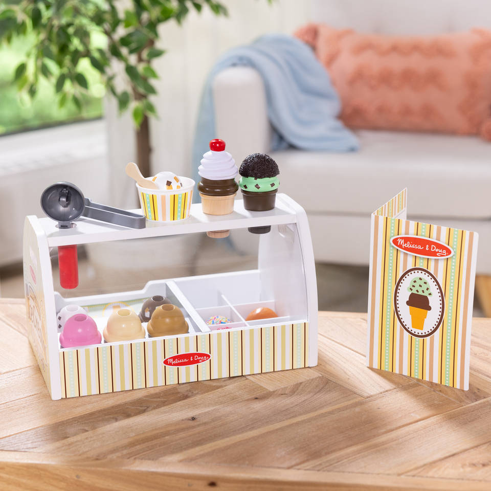 Melissa & Doug houten ijskraam