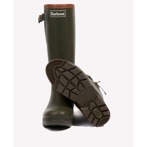 Barbour Tempest Tall Wllington Gummistøvler, Olive, 43